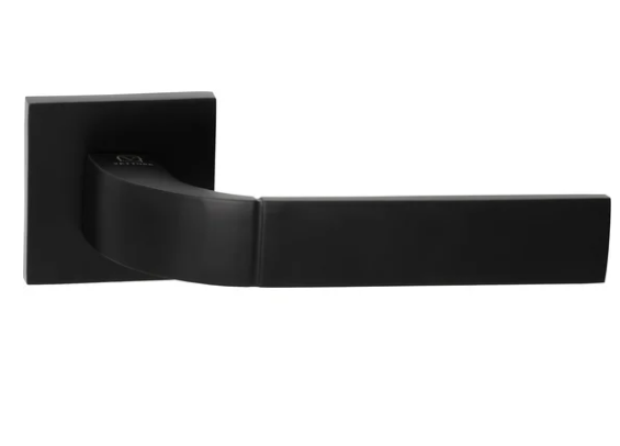 Ручки дверные ABRISS R21.170 MBP (Чёрный матовый)